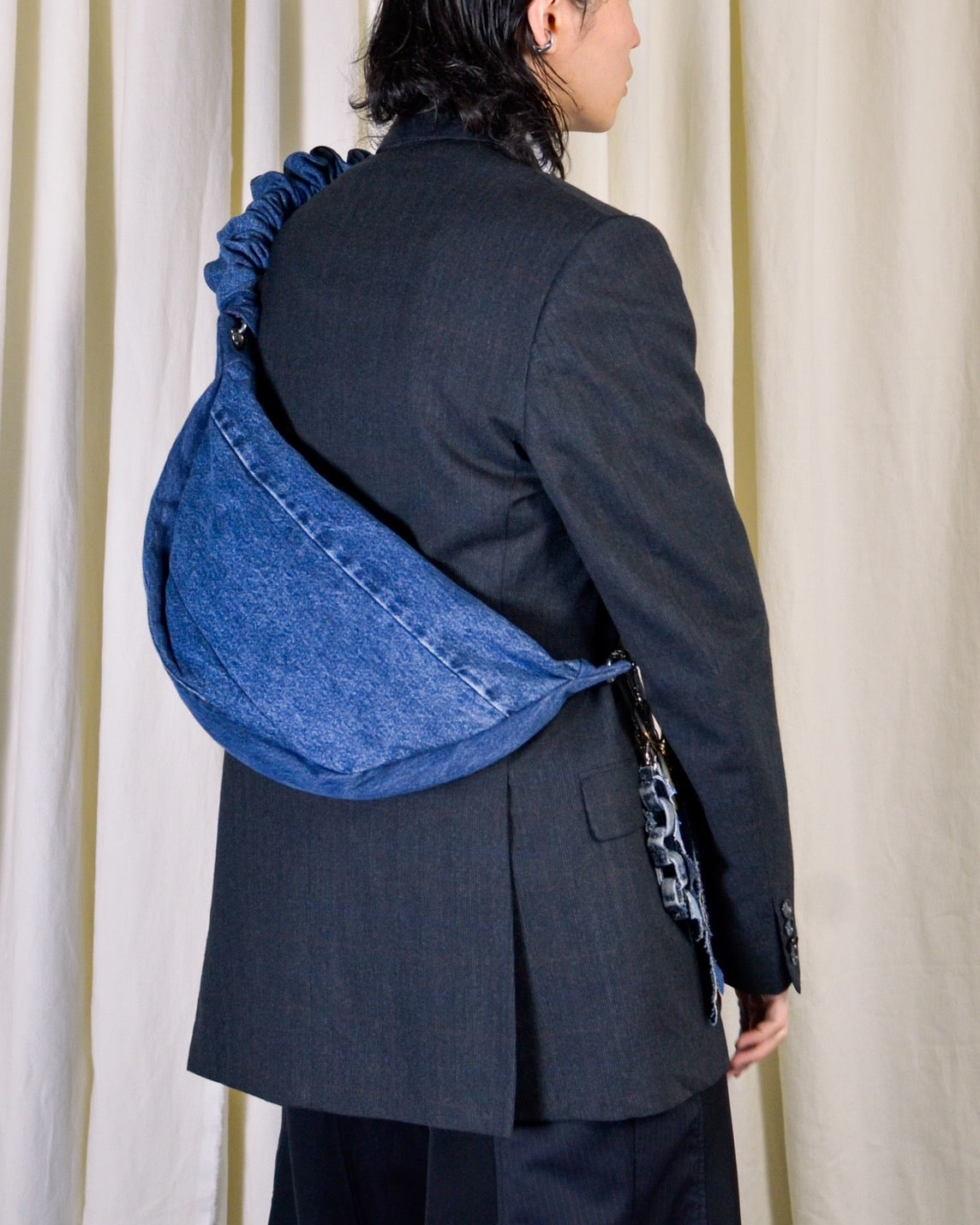 RE-026-03 / rebuild moon mini bag with kye ring 【C】