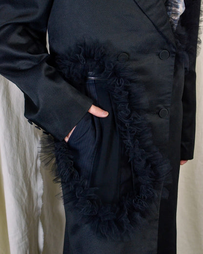 RE-036 / cutting frill coat【A】