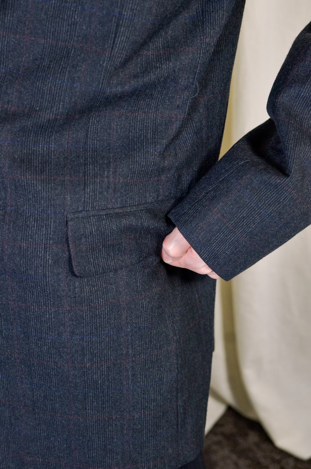 RE-029 / vintage tailored jacket with badge 【A】