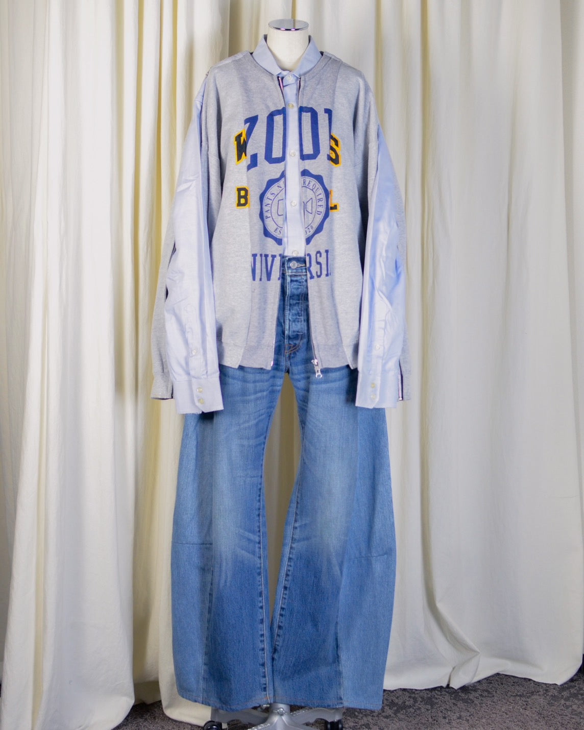 WL-018 / 3zip docking sweat【B】