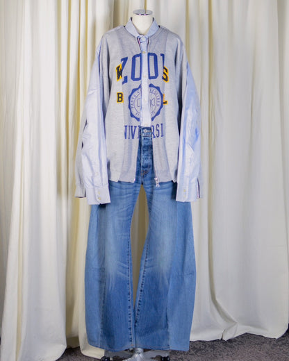 WL-018 / 3zip docking sweat【B】