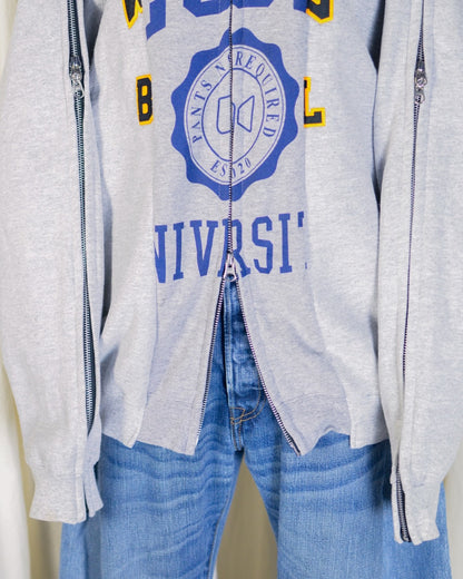 WL-018 / 3zip docking sweat【B】