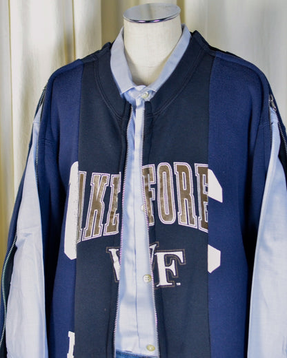 WL-018 / 3zip docking sweat【C】