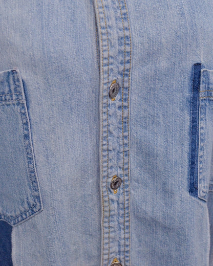 RE-042 / rebuild denim shirt 【A】