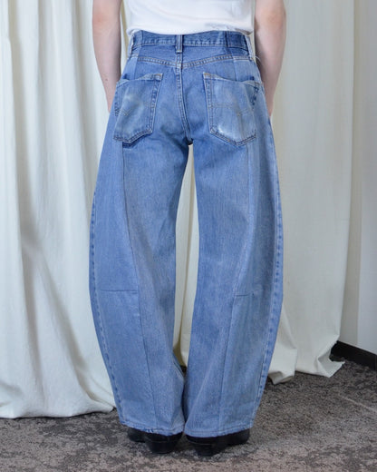 RE-010-10 / curve buggy denim 【A】