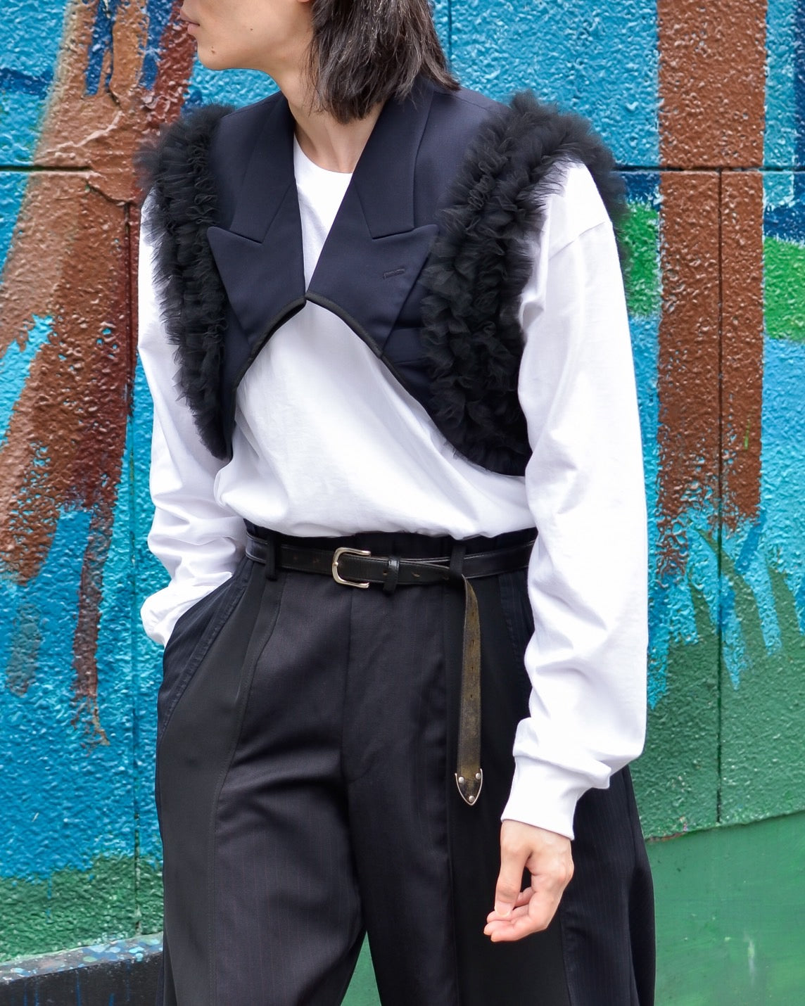 RE-011-04 / tailored frill harness【A】