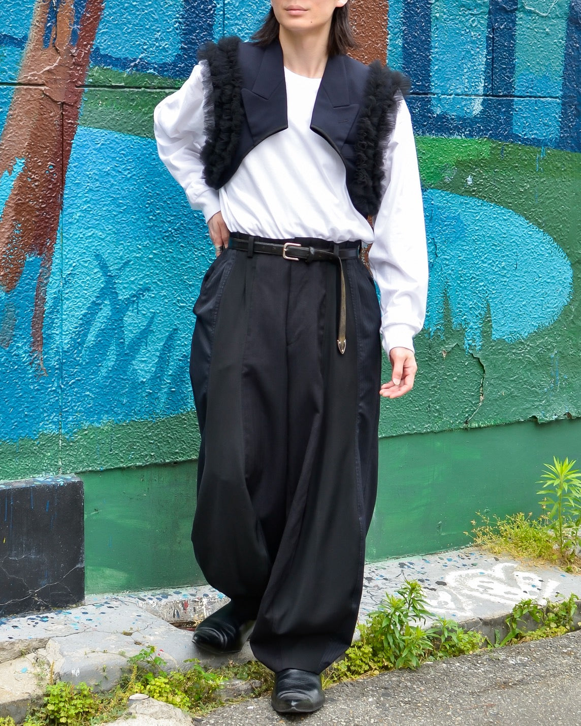 RE-011-04 / tailored frill harness【A】