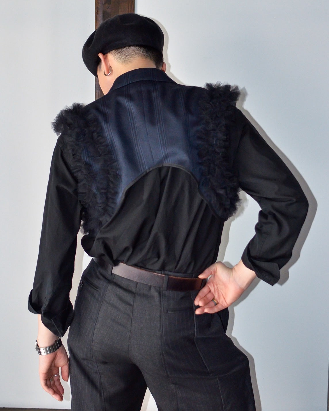 RE-011-04 / tailored frill harness【D】
