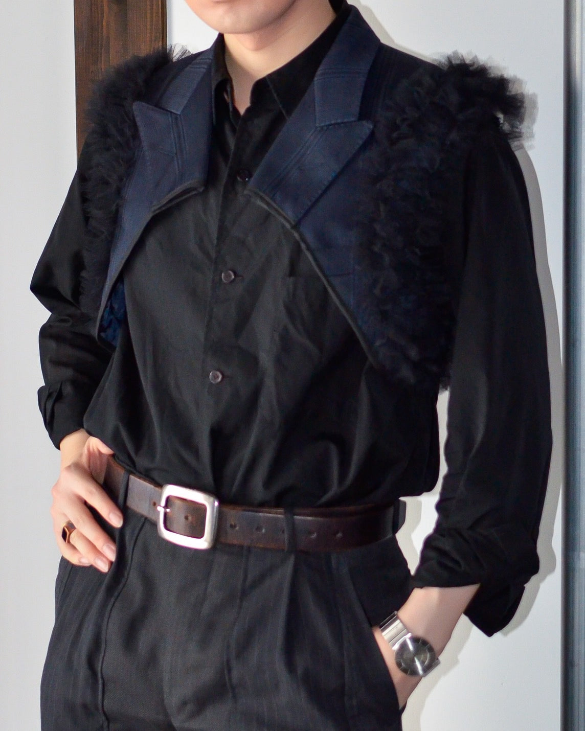 RE-011-04 / tailored frill harness【D】
