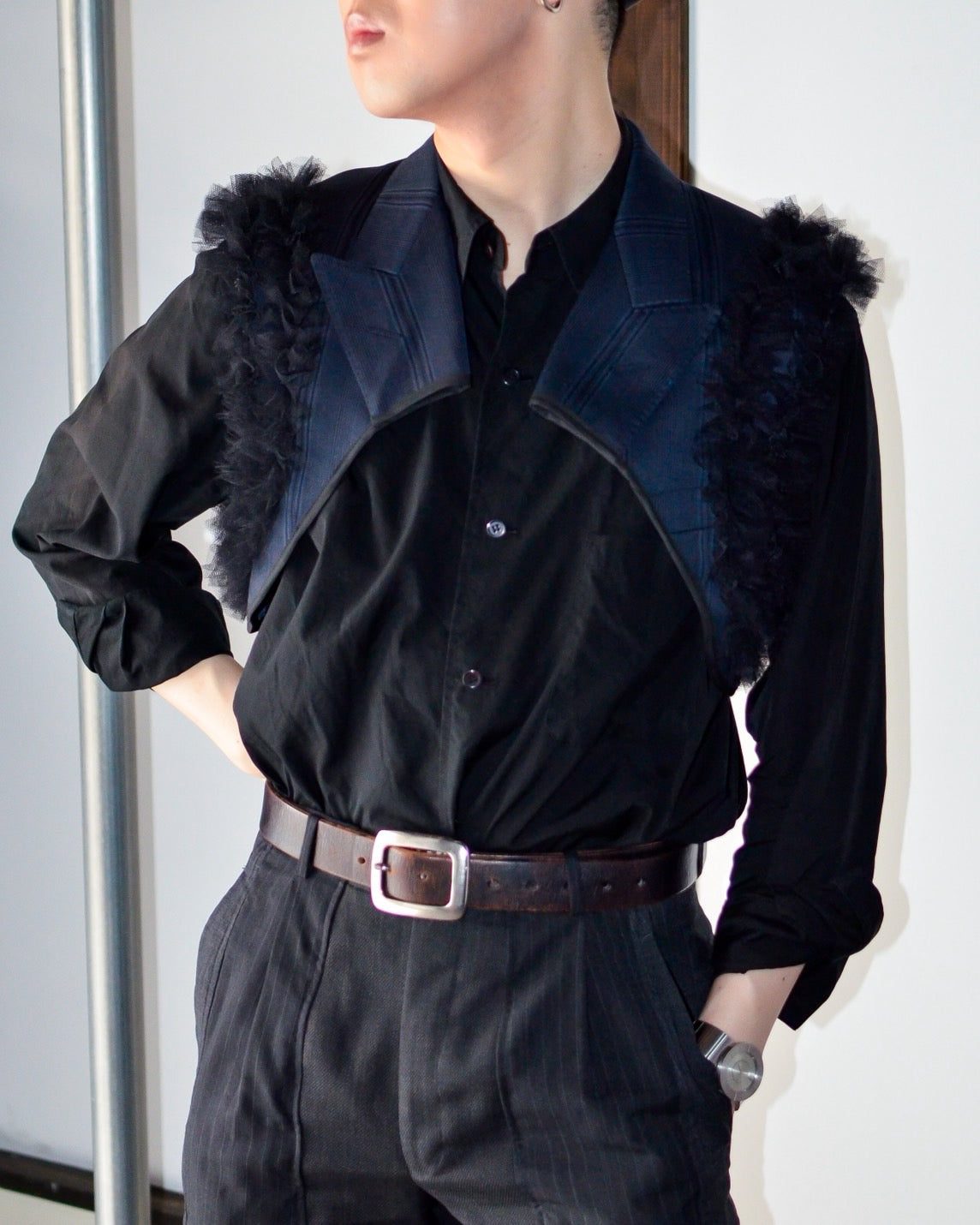 RE-011-04 / tailored frill harness【D】