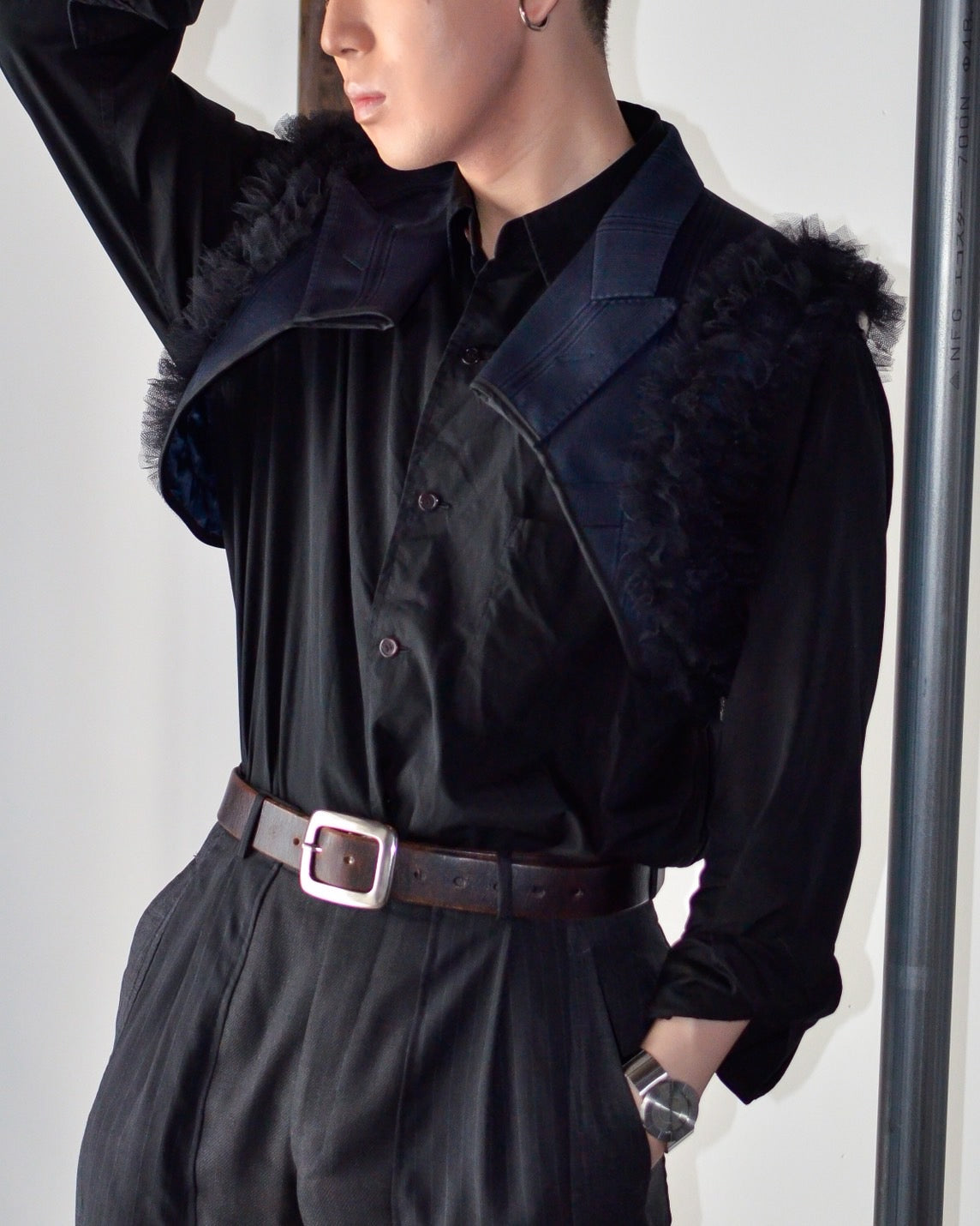 RE-011-04 / tailored frill harness【D】