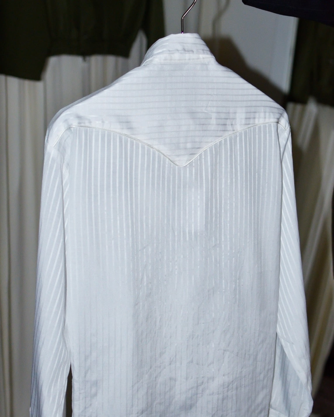 RE-051-01 / shirring western shirt 【A】