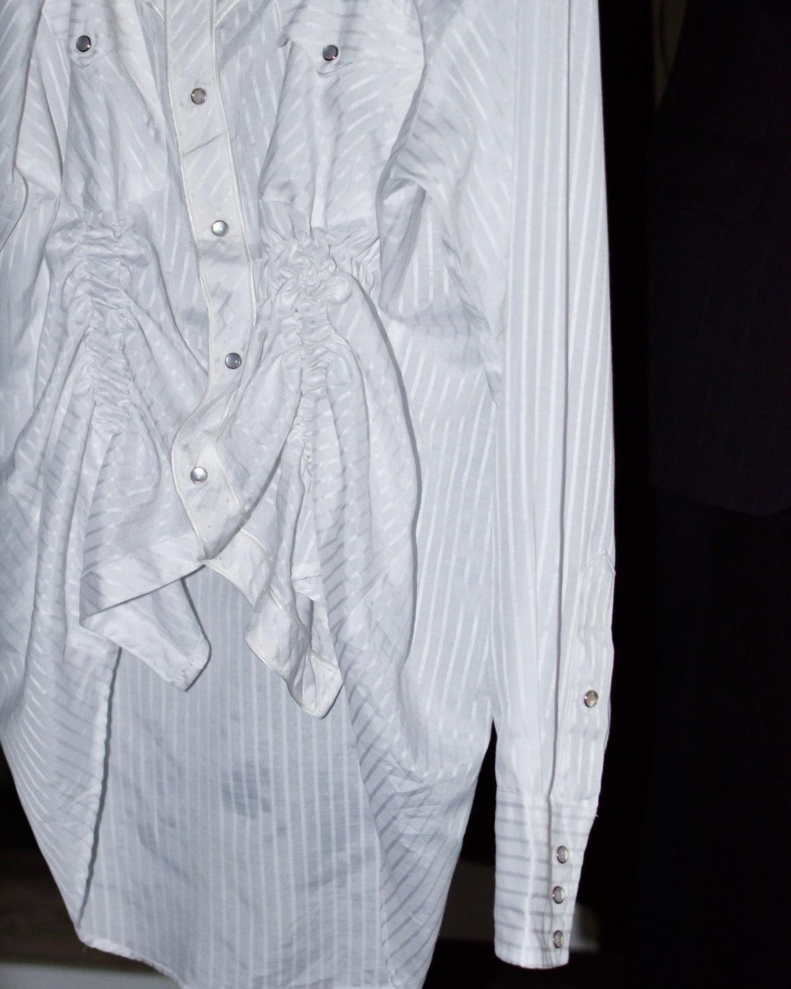 RE-051-01 / shirring western shirt 【A】