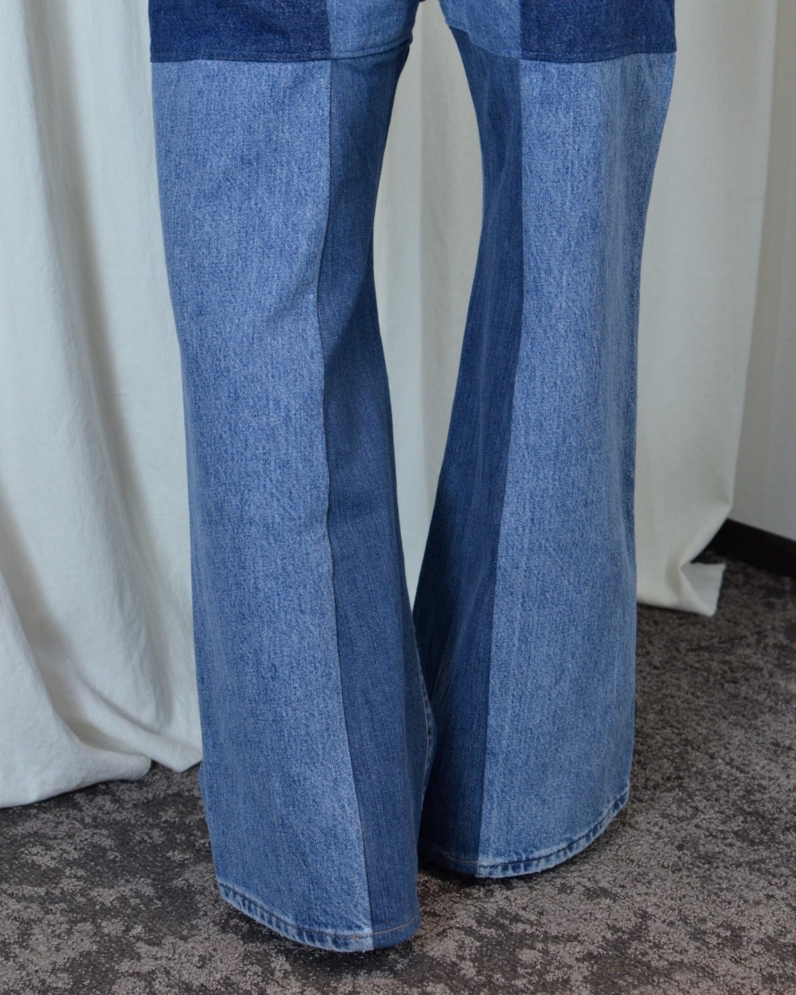 RE-004-02 / 4panel docking denim【E】