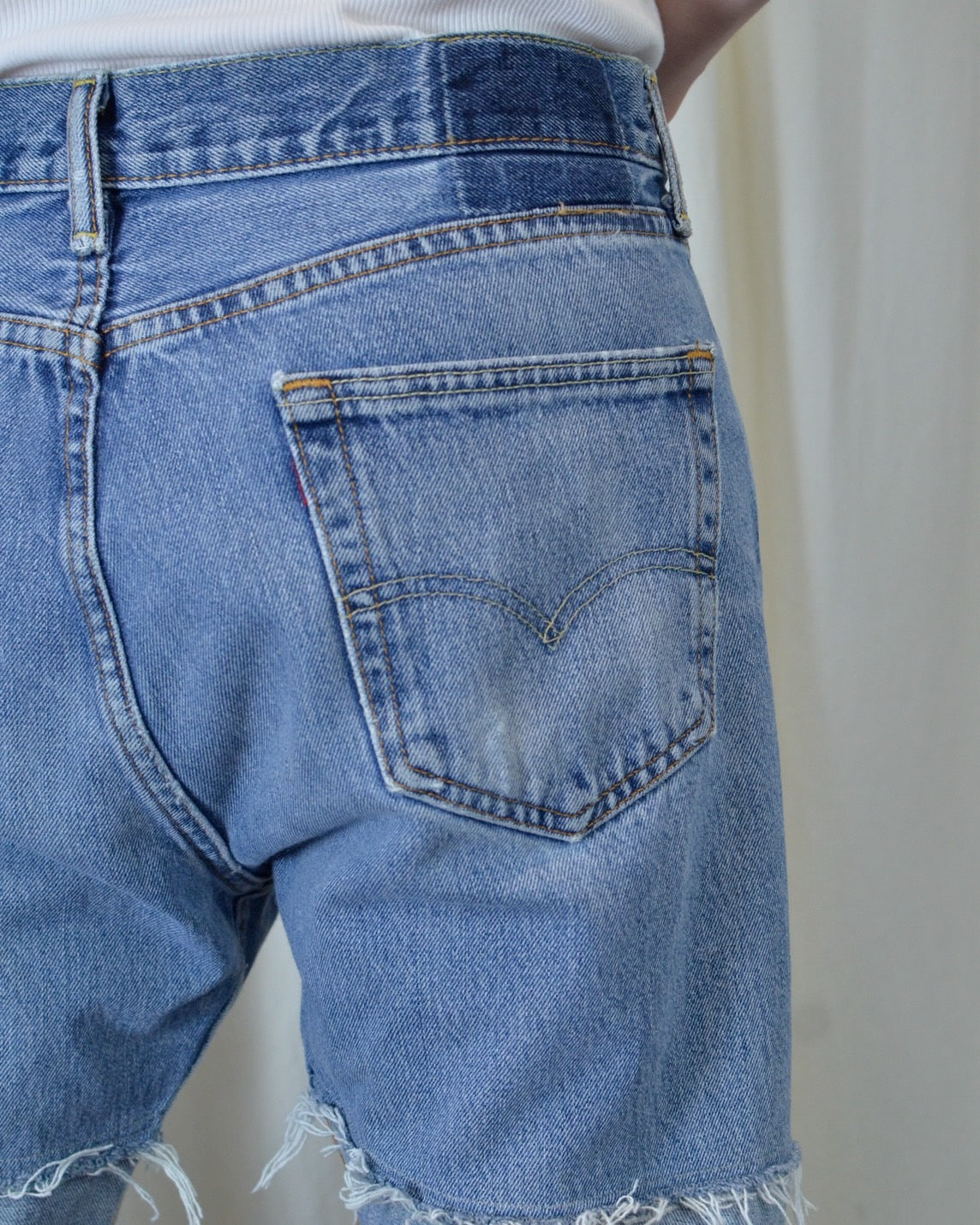 RE-013-02 / inside out straight denim【L】