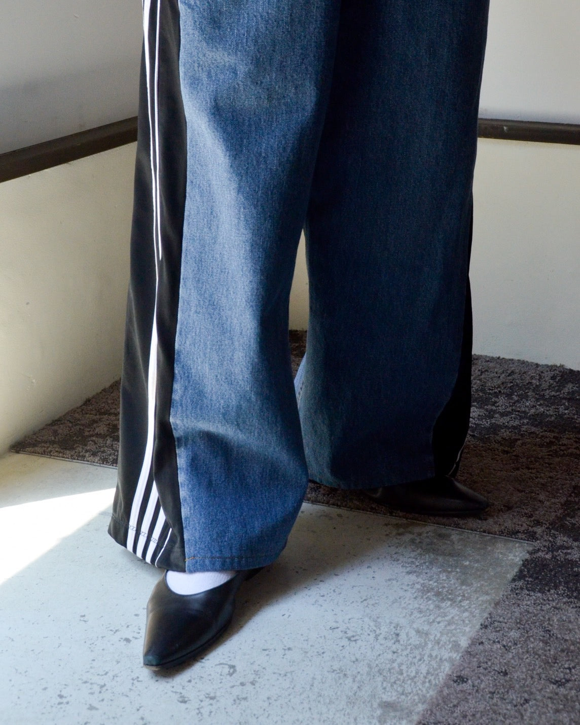 RE-056 / hybrid track pant 【B】