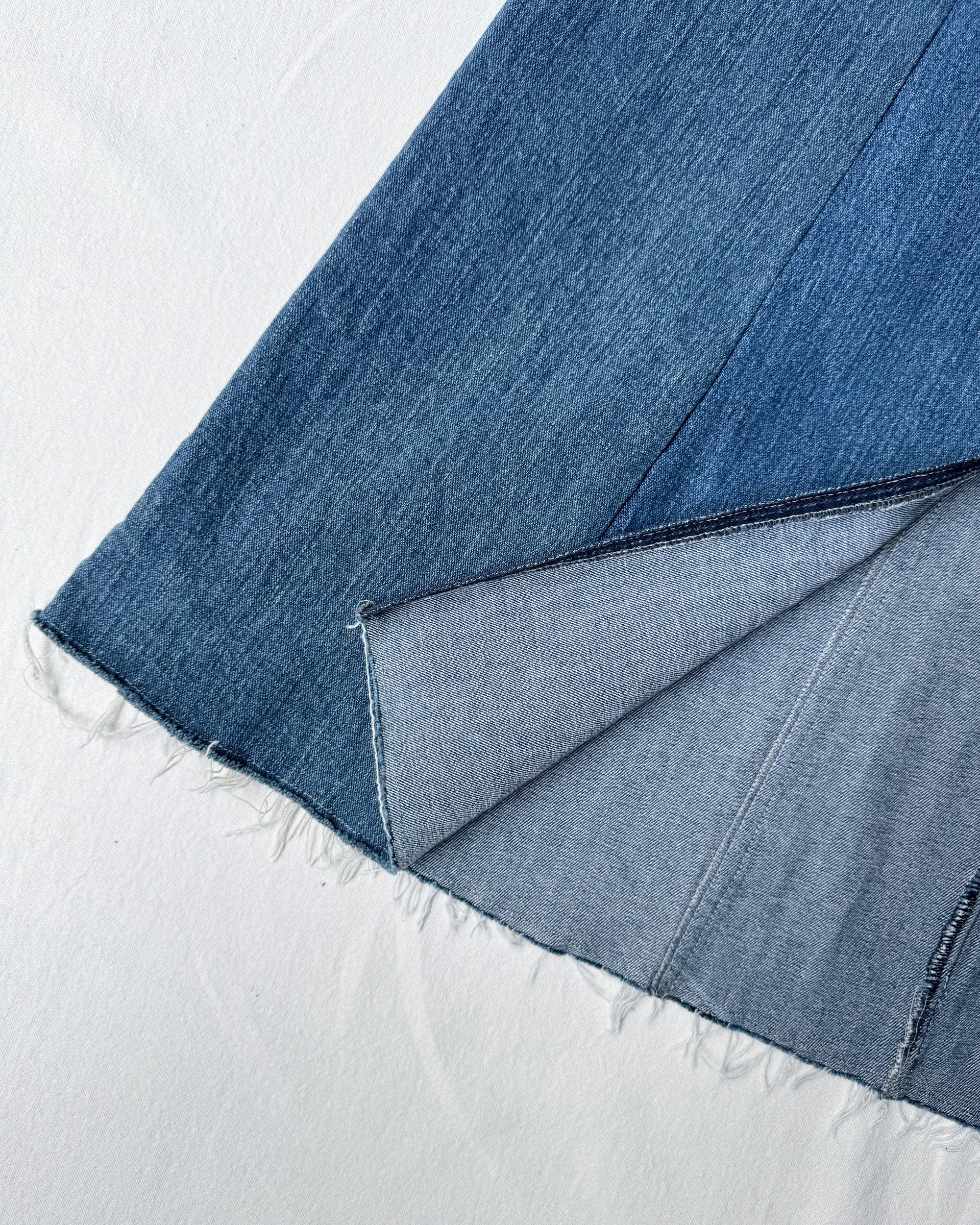 ID25-020 / rebuild denim skirt【A】