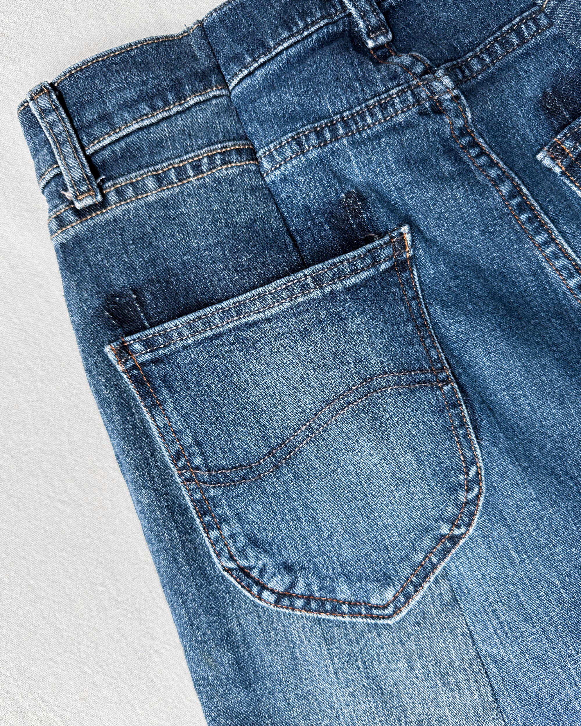 ID25-020 / rebuild denim skirt【A】