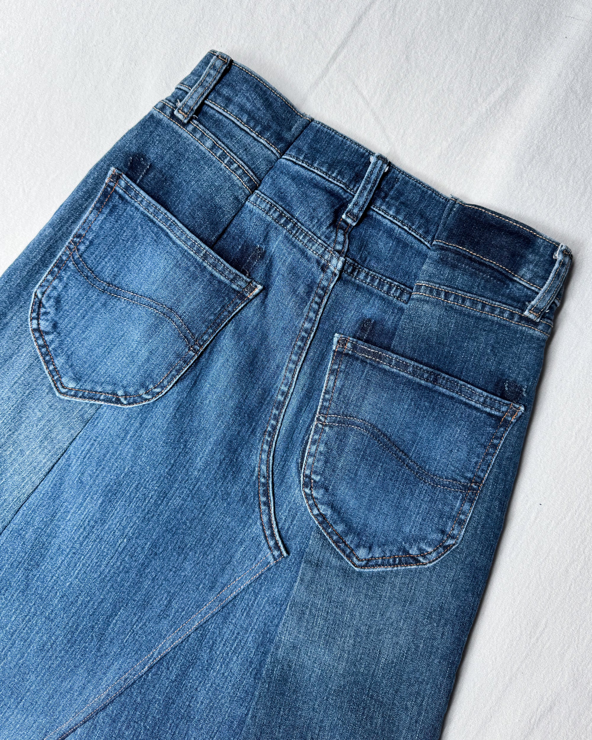 ID25-020 / rebuild denim skirt【A】