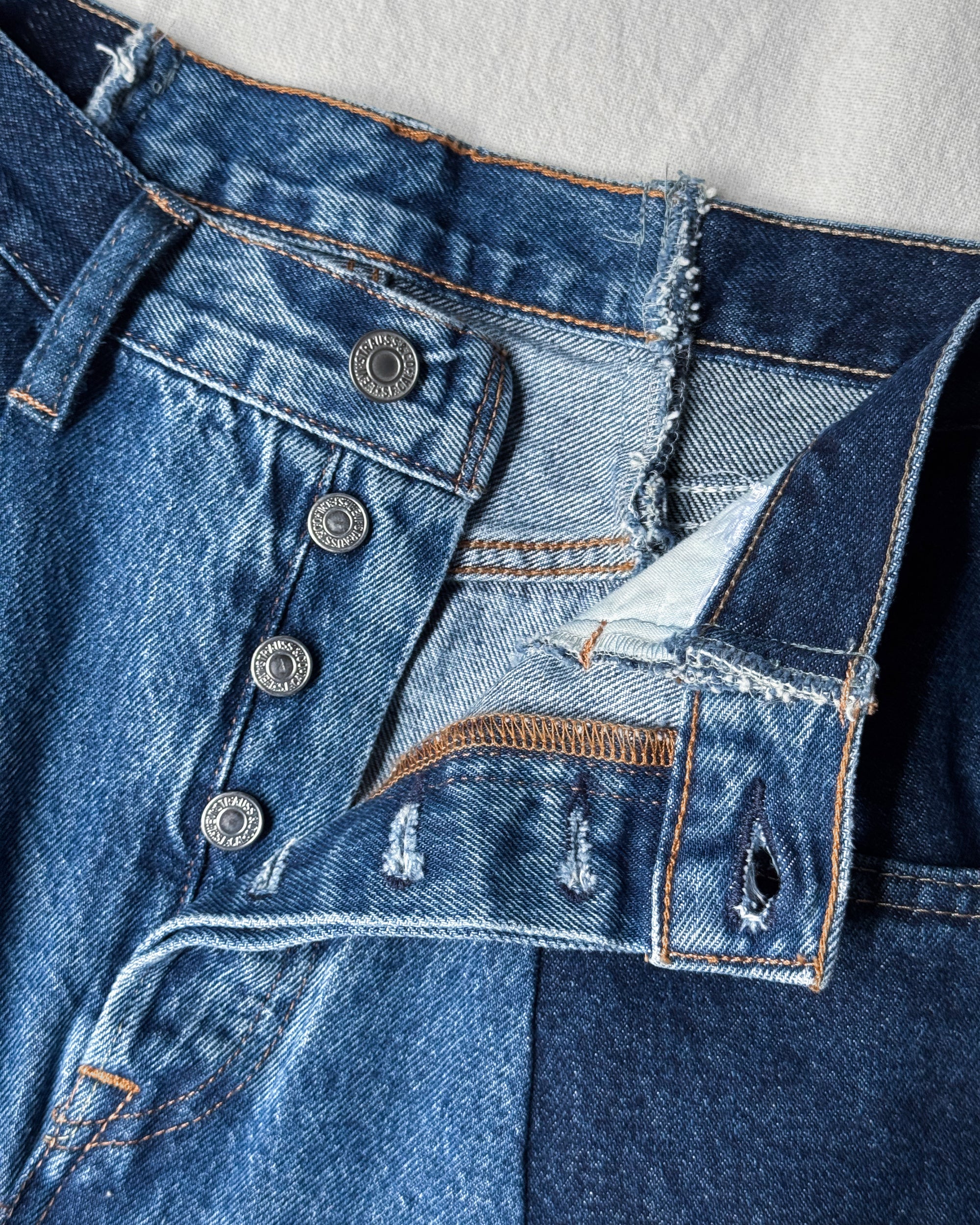 ID25-020-S-01 / rebuild denim skirt【A】