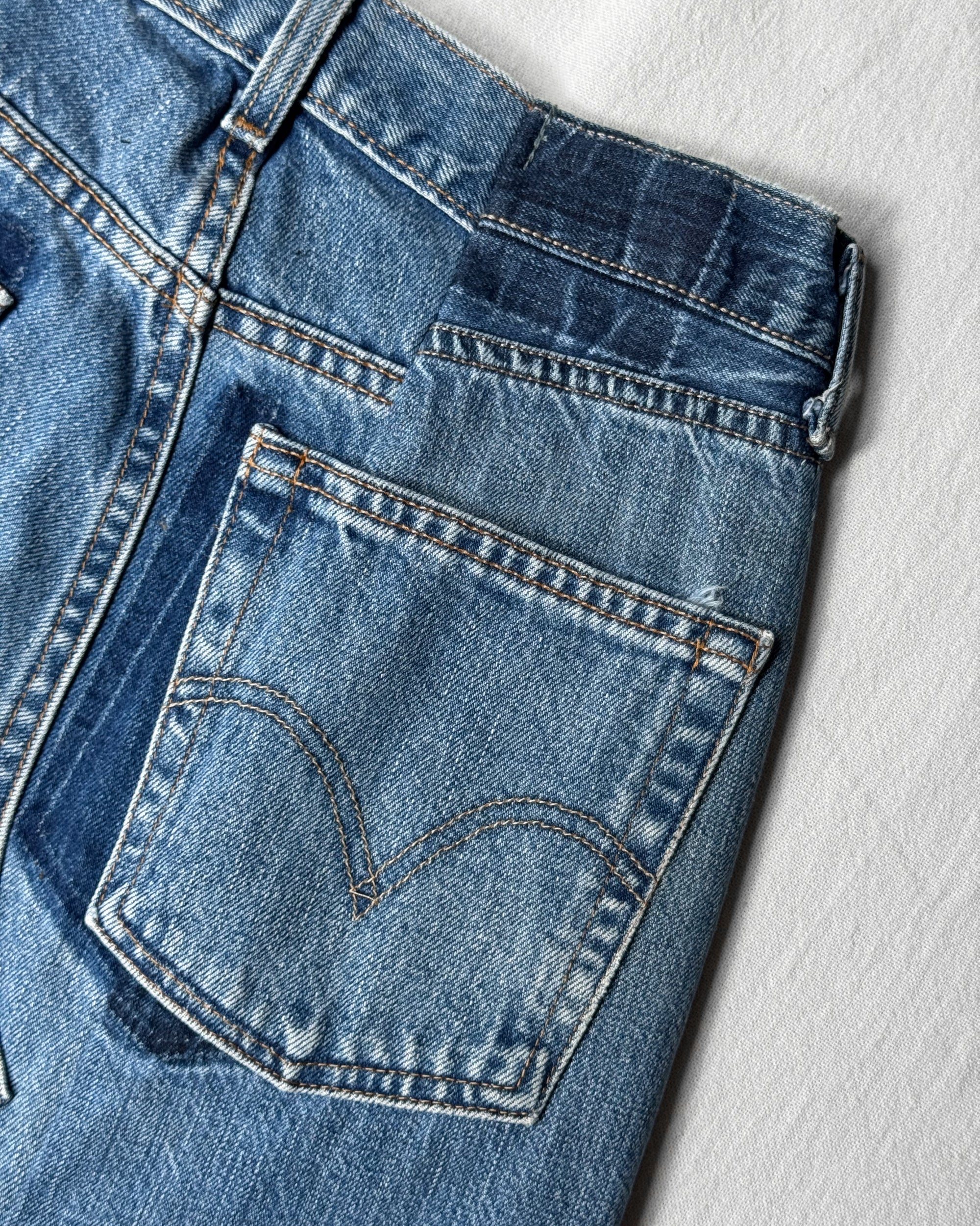 ID25-020 / rebuild denim skirt【B】