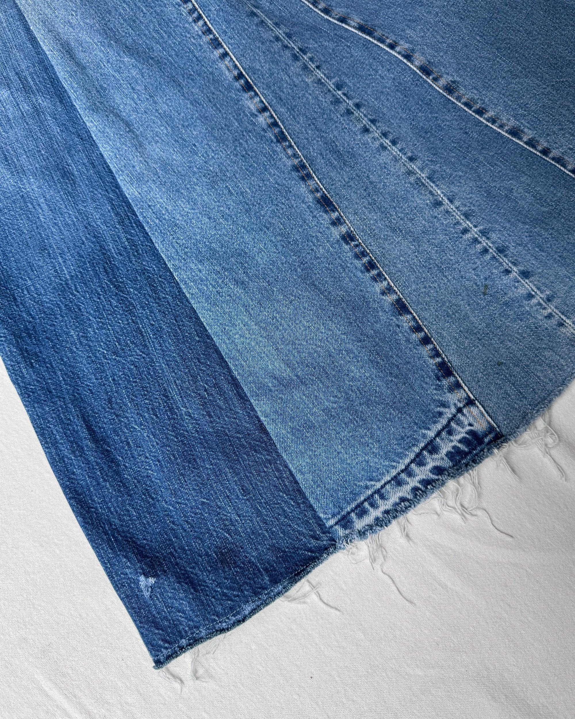 ID25-020 / rebuild denim skirt【B】
