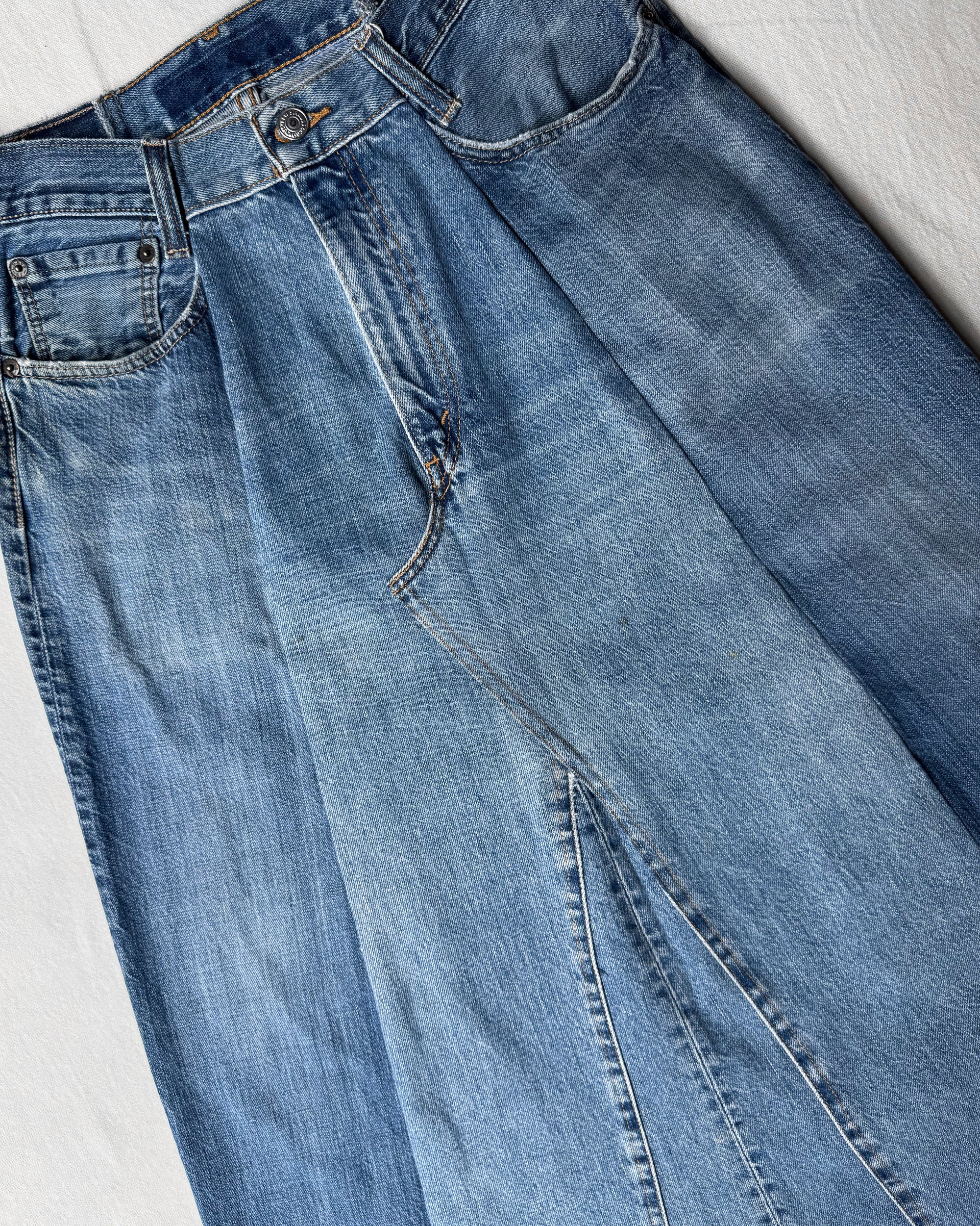ID25-020 / rebuild denim skirt【B】