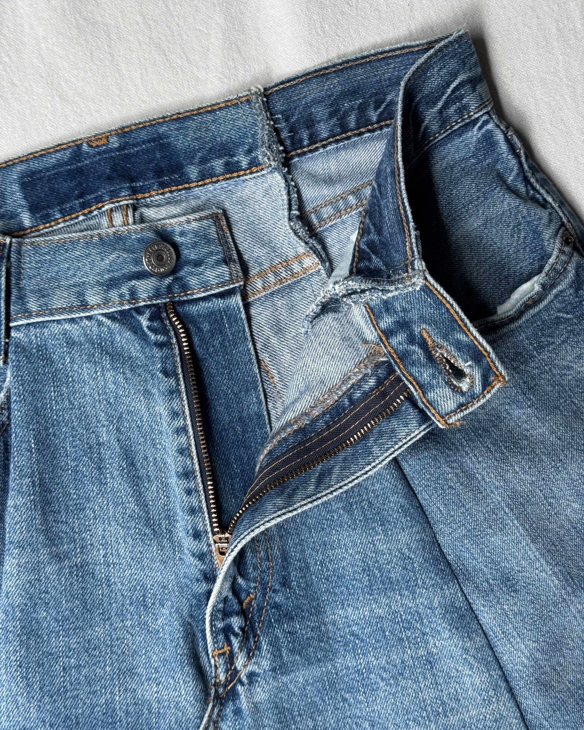 ID25-020 / rebuild denim skirt【B】