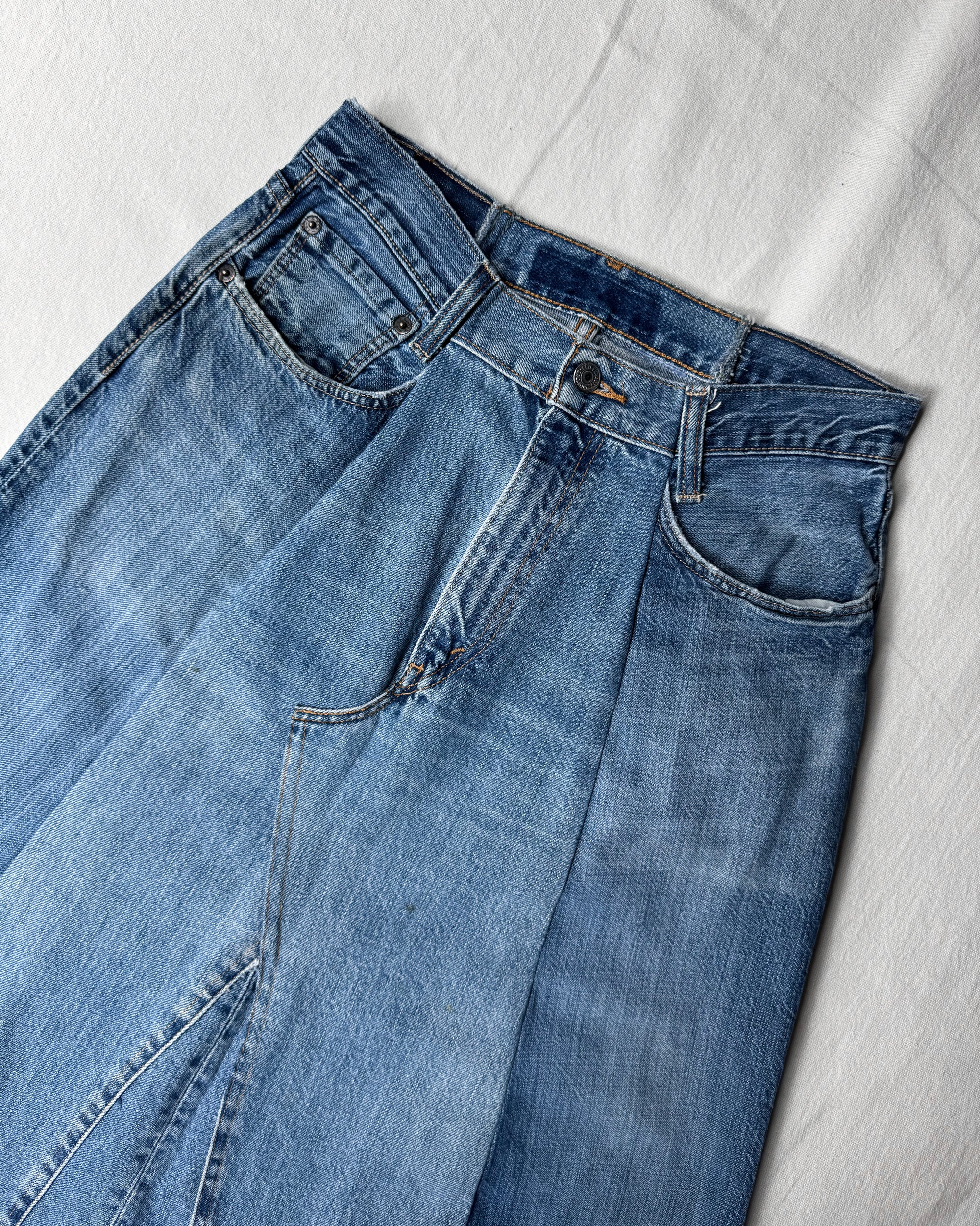 ID25-020 / rebuild denim skirt【B】