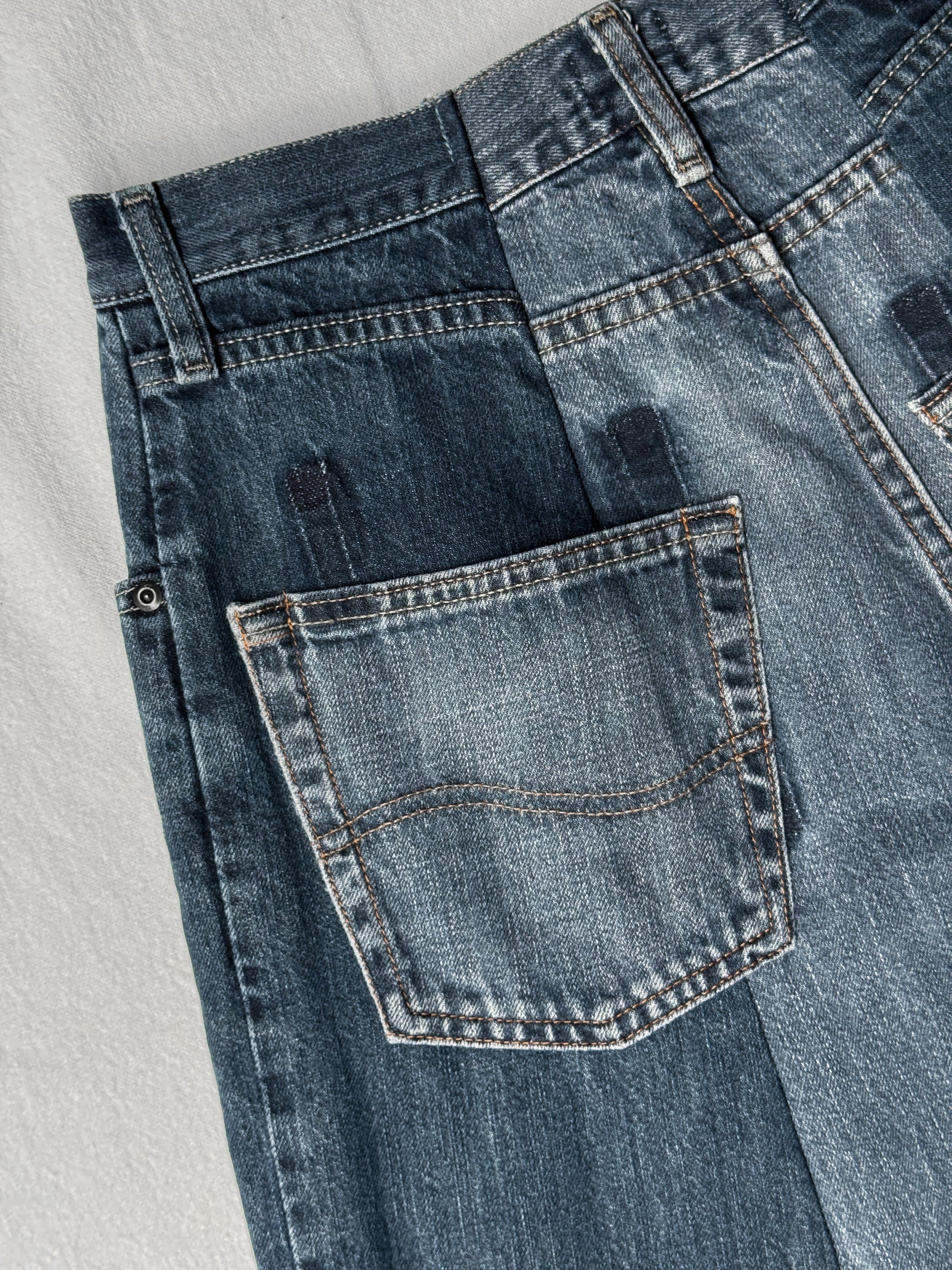 ID25-020 / rebuild denim skirt【C】