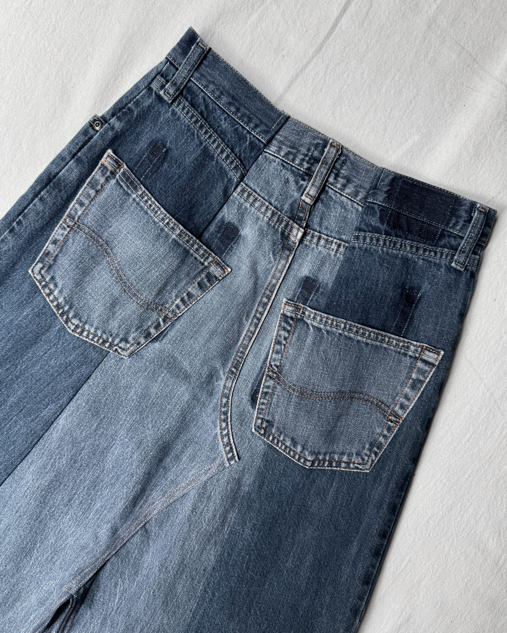 ID25-020 / rebuild denim skirt【C】