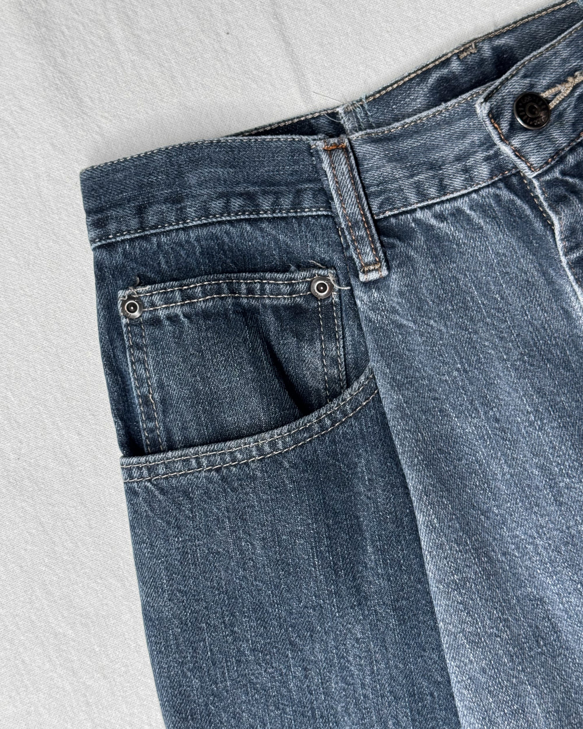 ID25-020 / rebuild denim skirt【C】