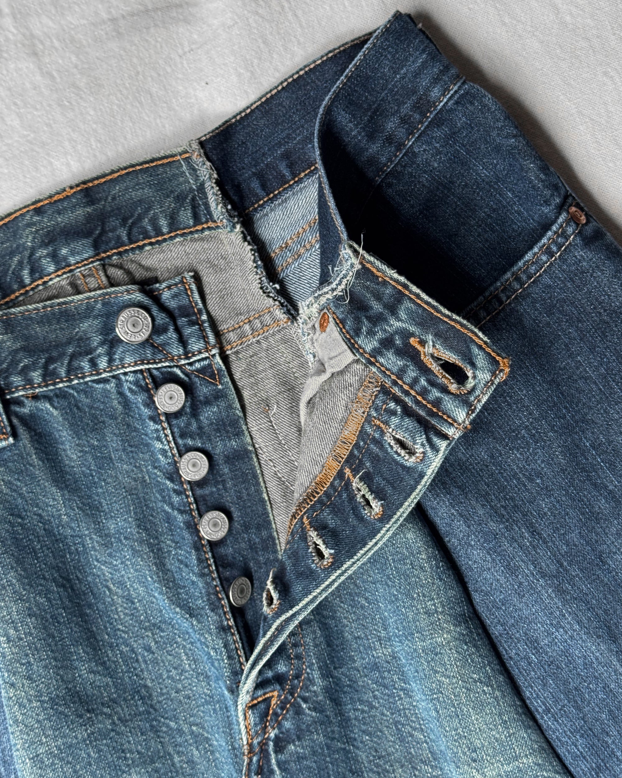 ID25-020 / rebuild denim skirt【D】