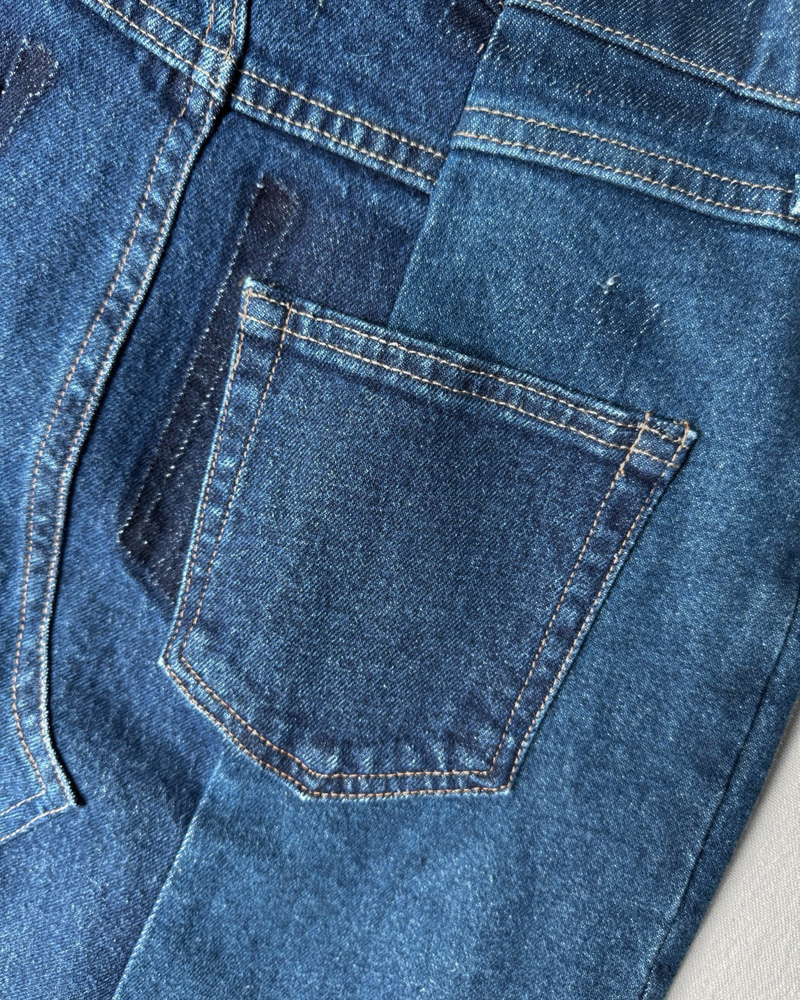 ID25-020-L-01 / rebuild denim skirt【B】