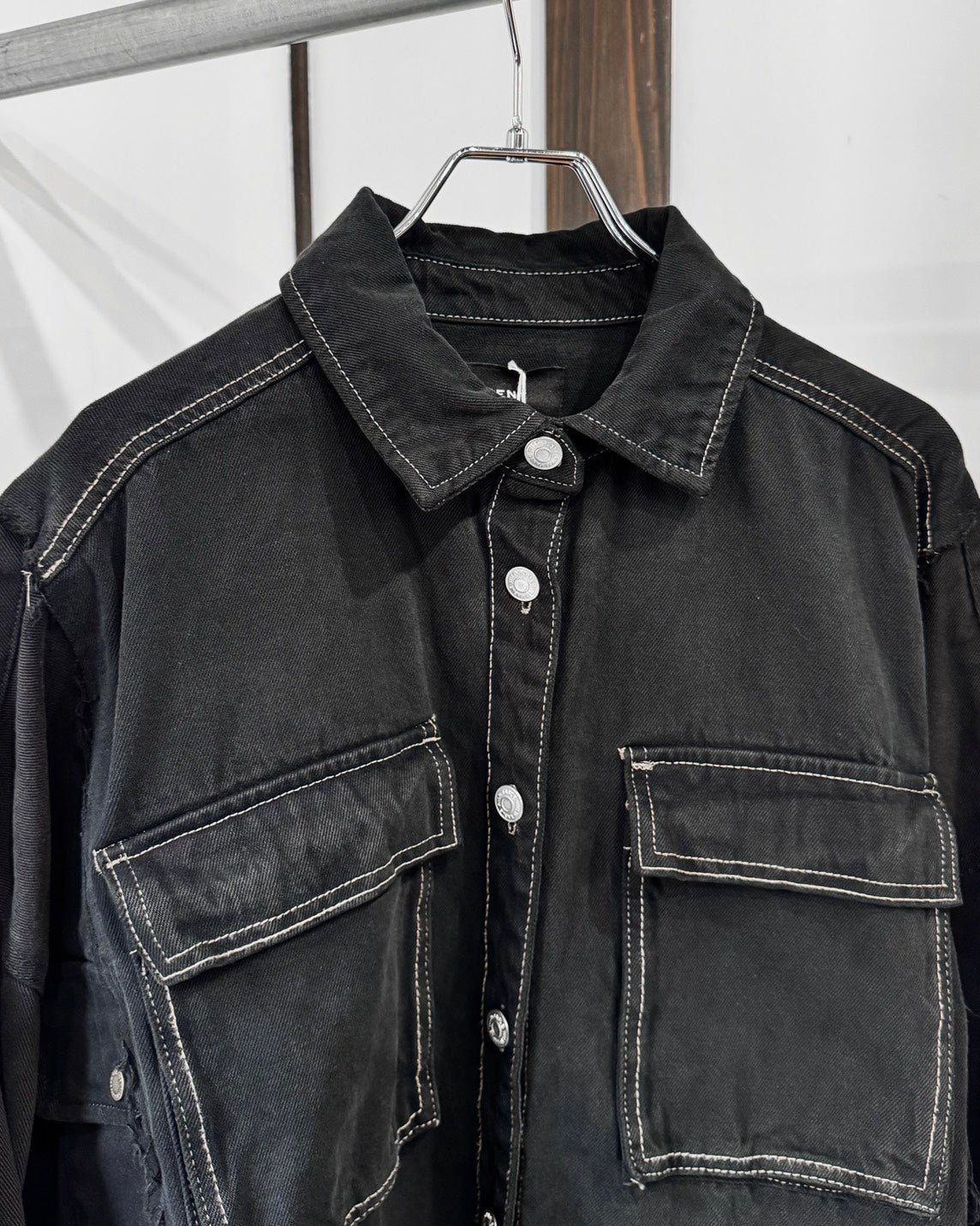 ID-006-F / rebuild kimono denim overdye【B】