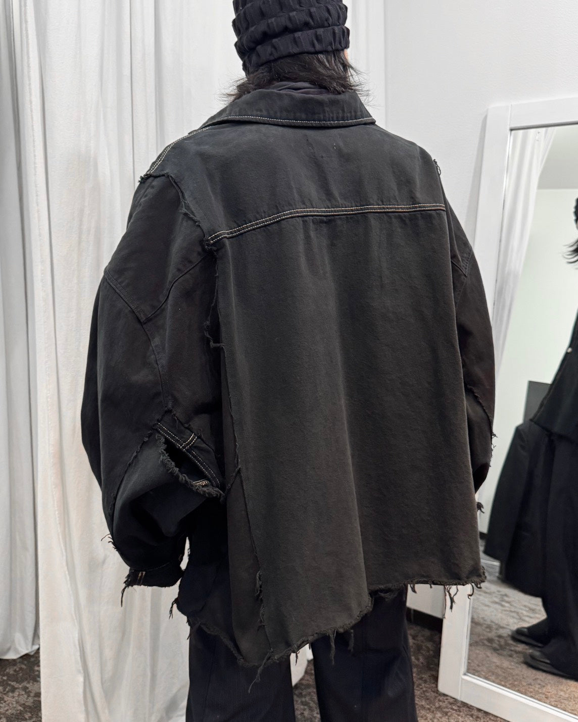 ID-006-F / rebuild kimono denim overdye【B】