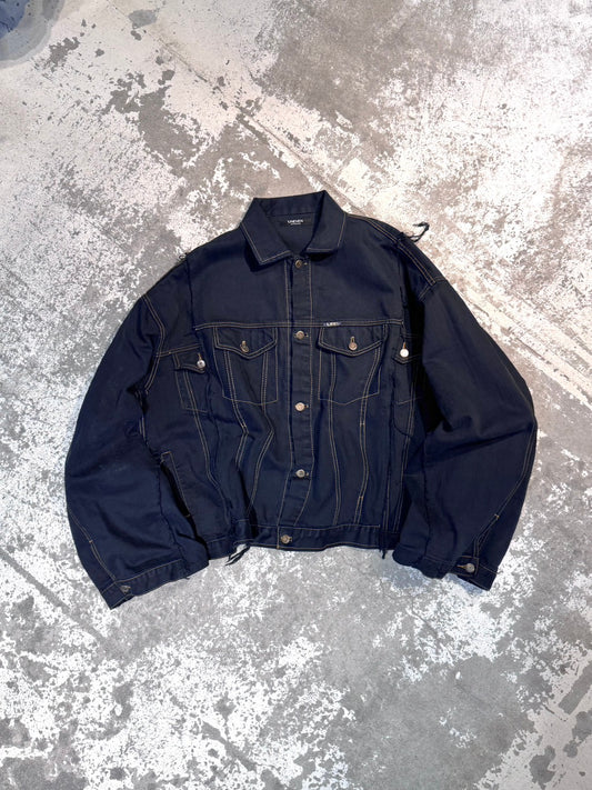 RE-030-01 / rebuild kimono denim jacket "overdye"【B】