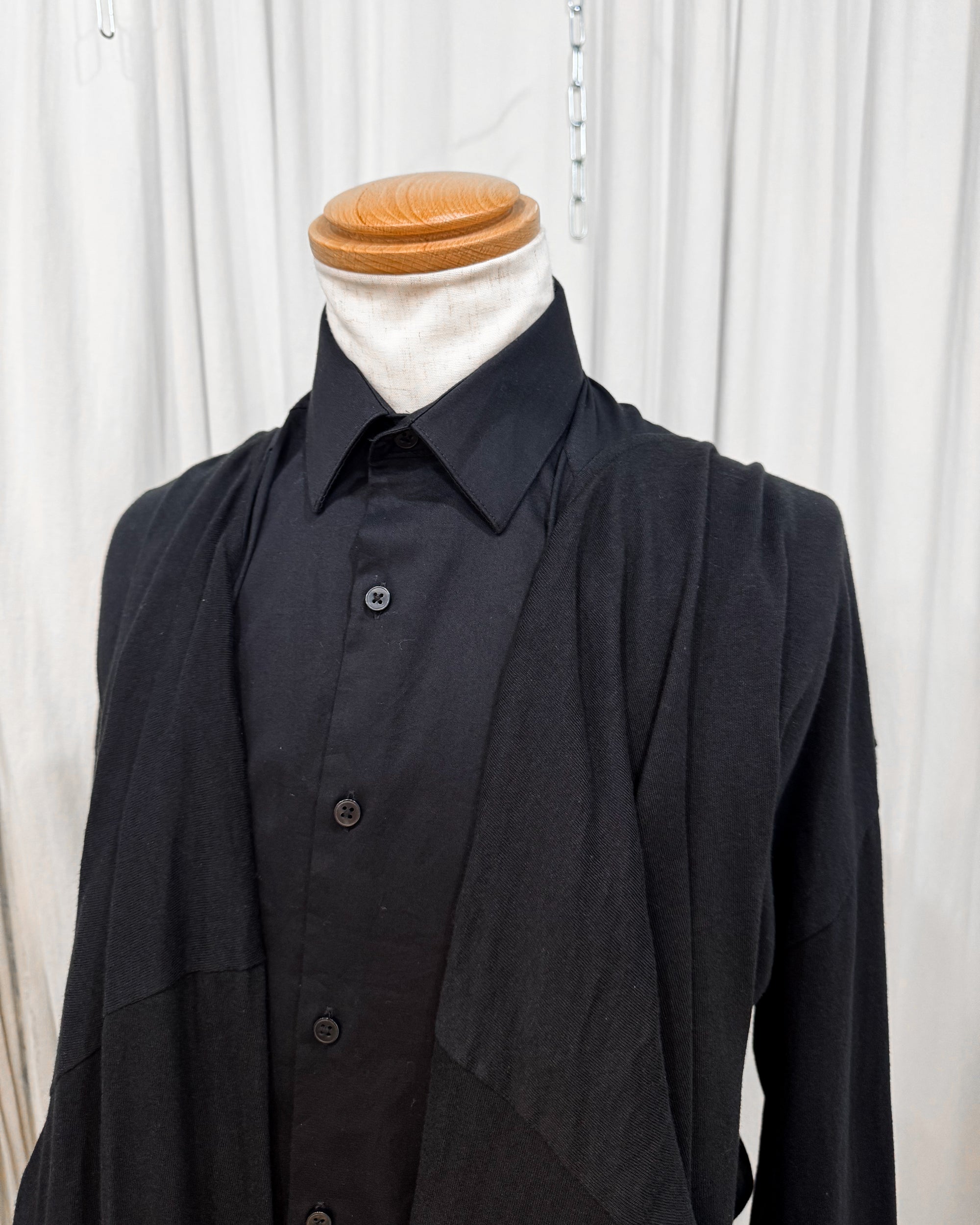 ID25-032-F / docking avant-garde shirt【A】