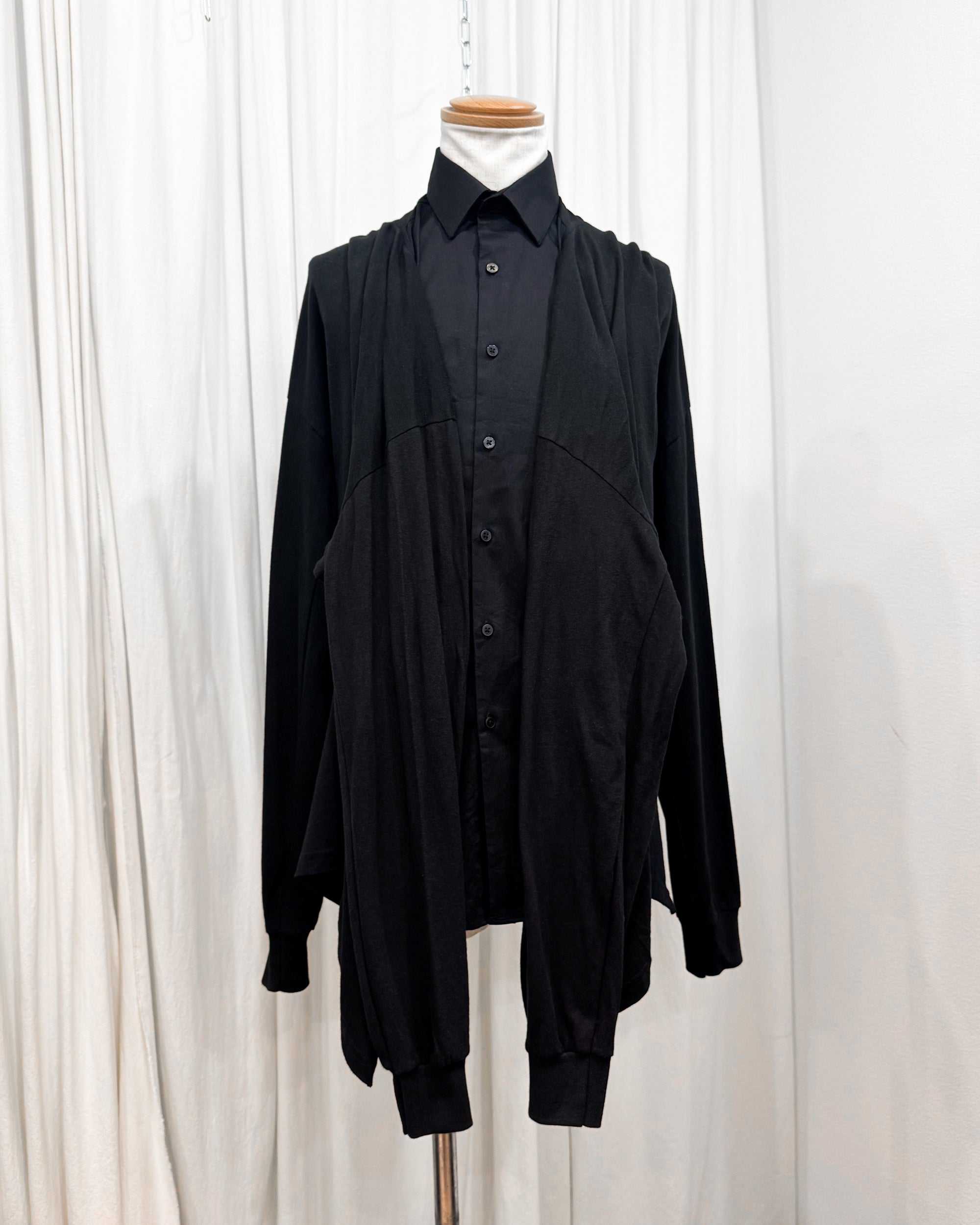ID25-032-F / docking avant-garde shirt【A】