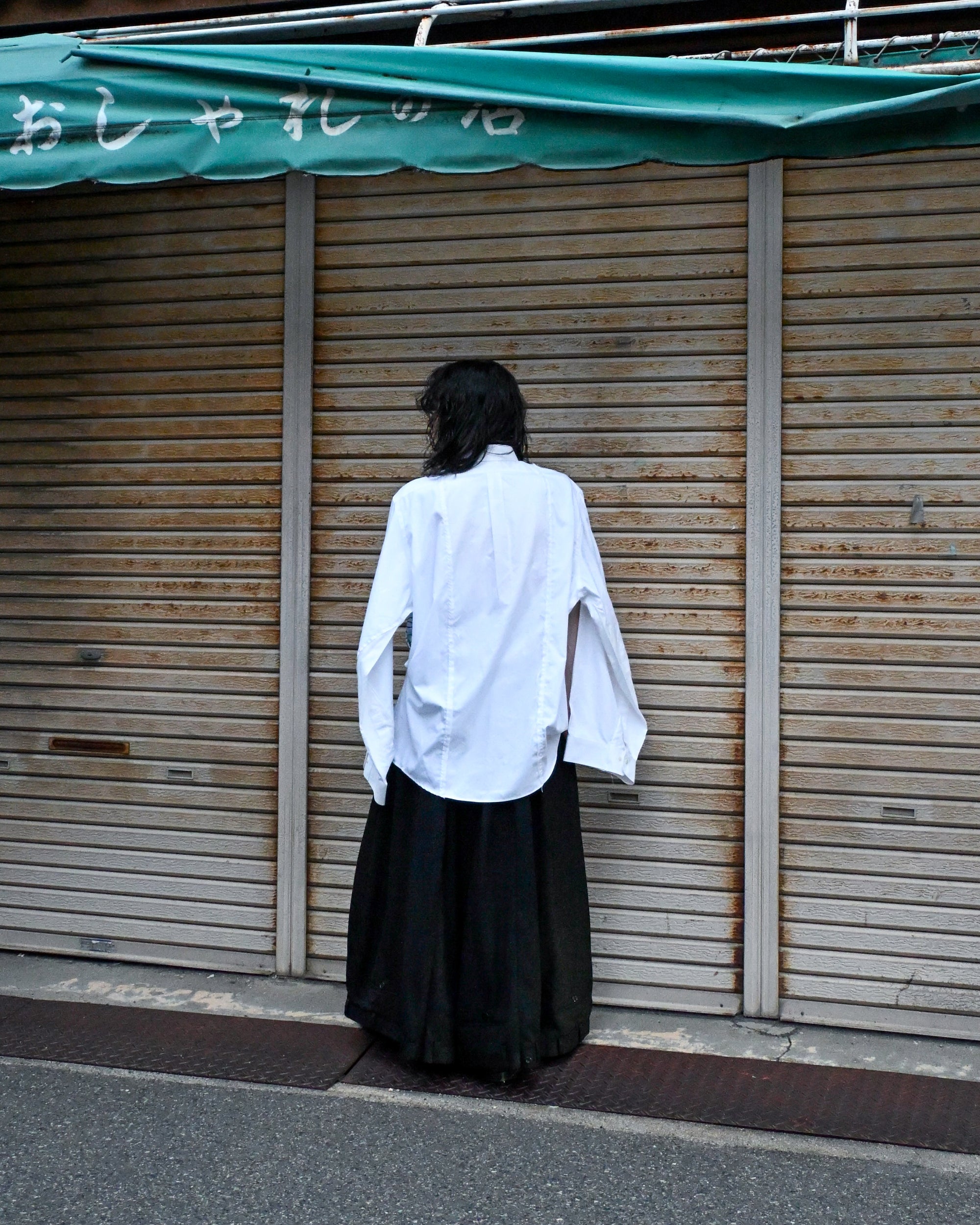 ID26-006-03-L / rebuild hakama slacks【A】