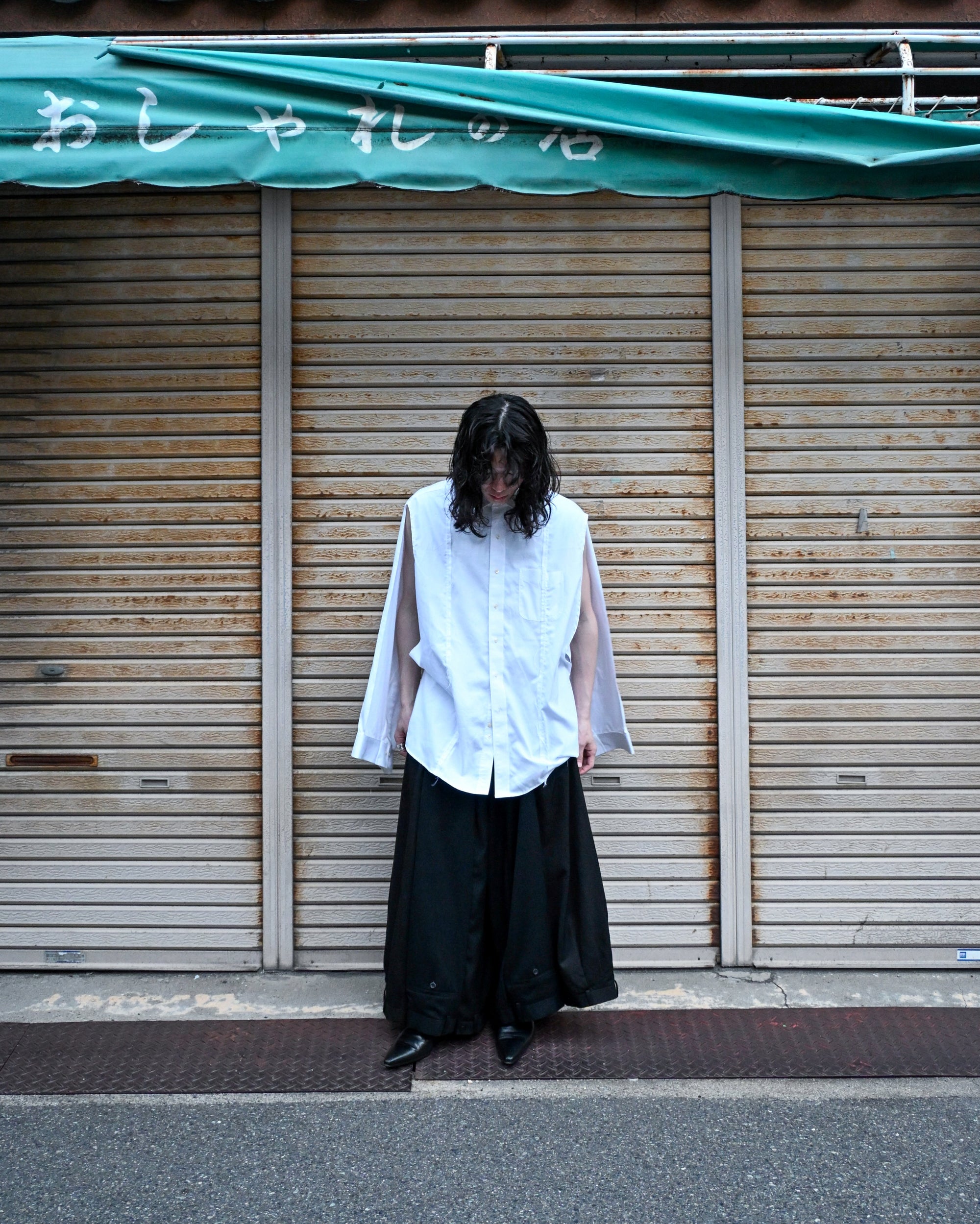 ID26-006-03-L / rebuild hakama slacks【A】