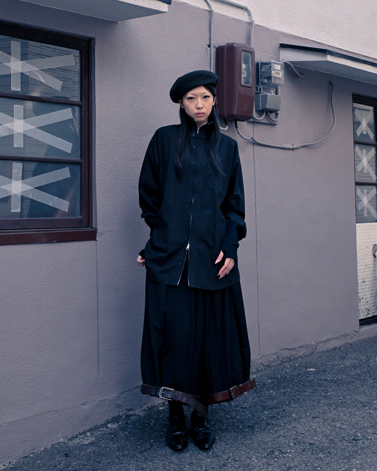 ID26-054-F / drivers shirt【B】
