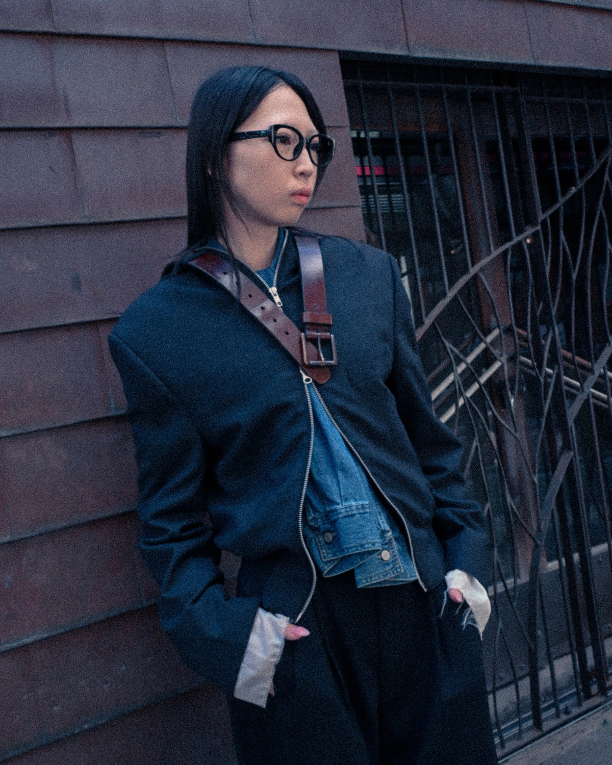 ID26-057-F / tailored hoodie【B】