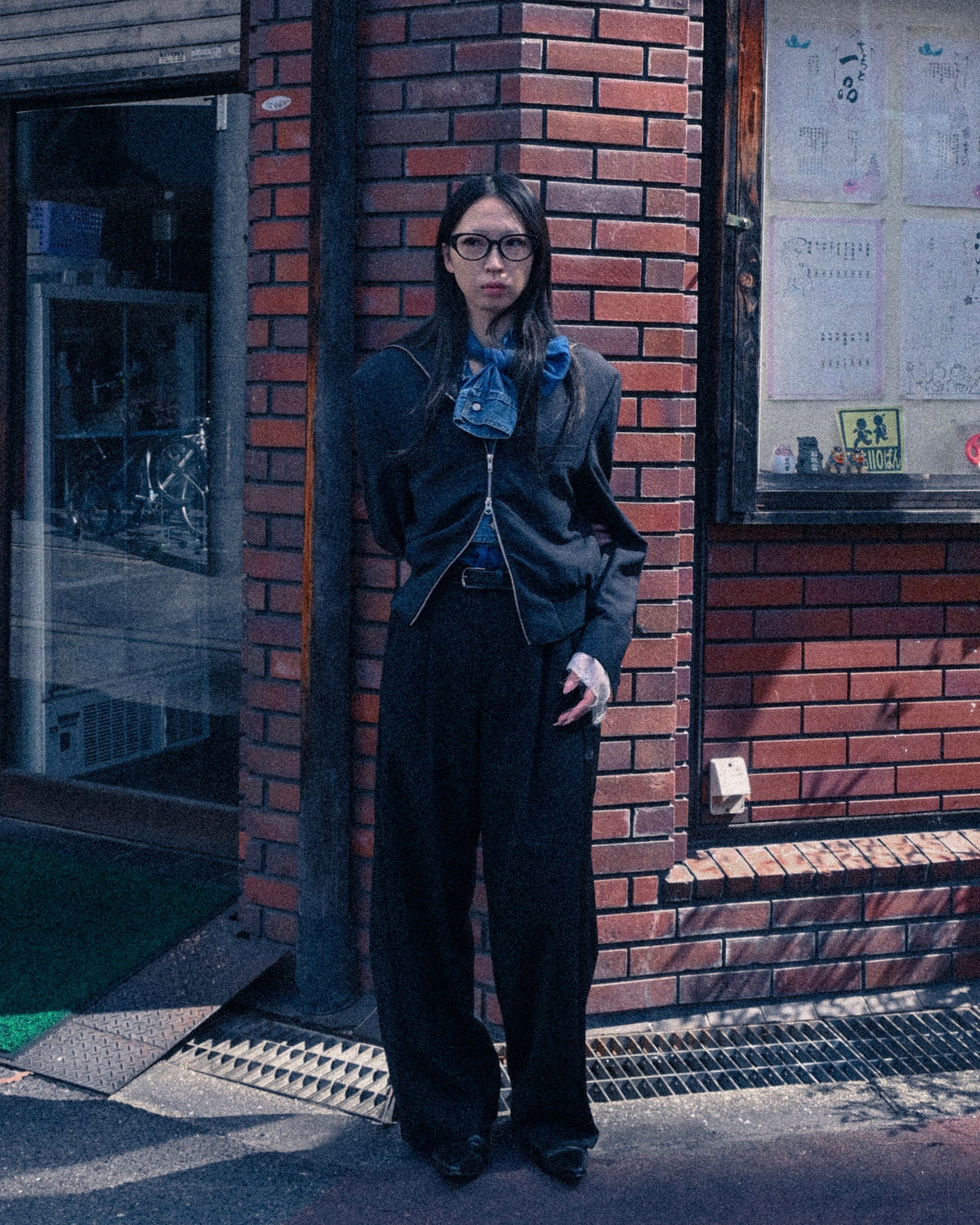 ID26-057-F / tailored hoodie【B】