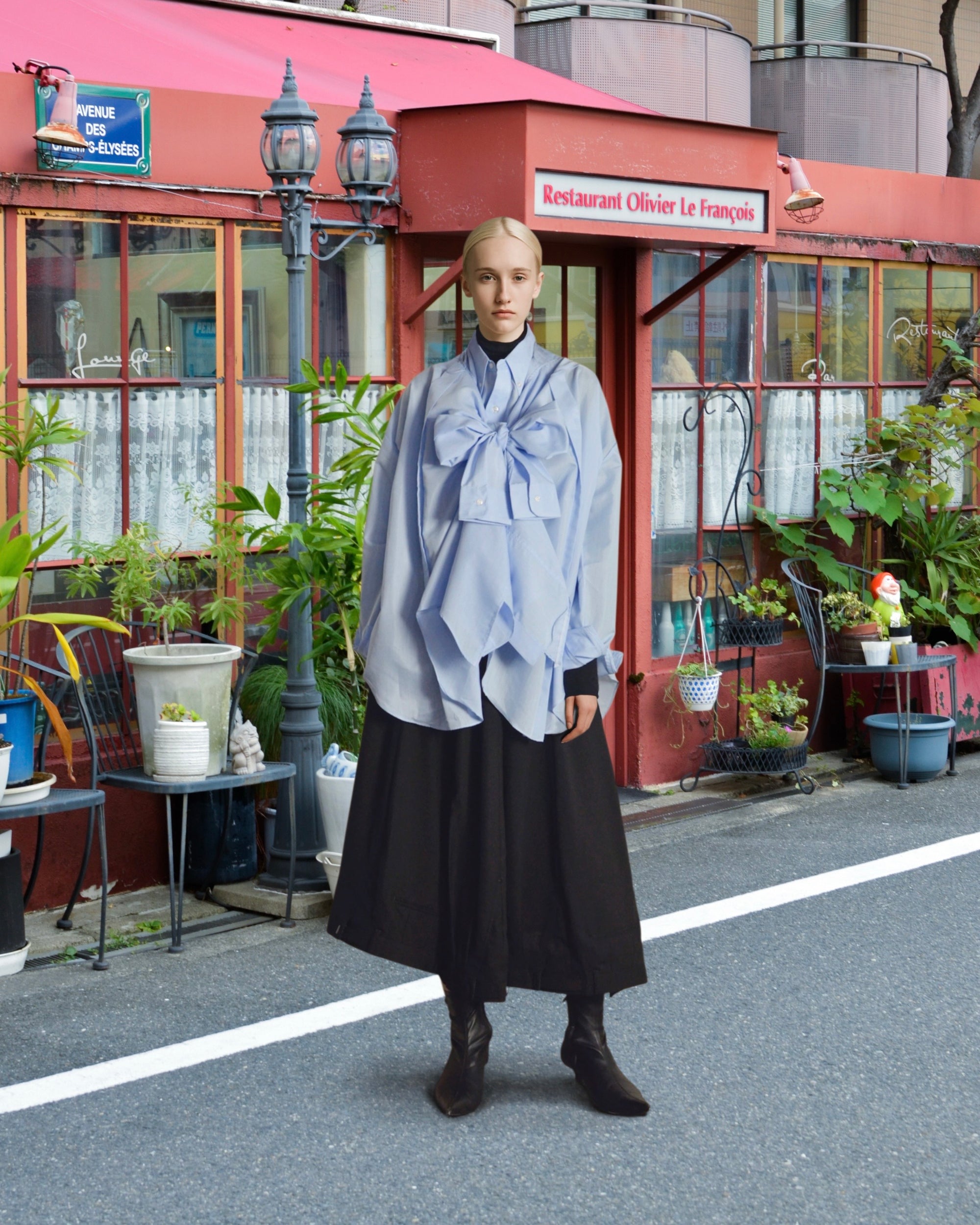 ID25-004 / docking avant-garde shirt