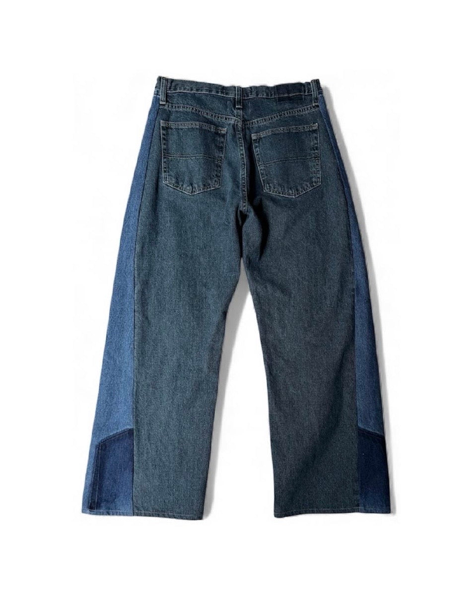 ID25-005-01-F / wide leg easy denim【B】