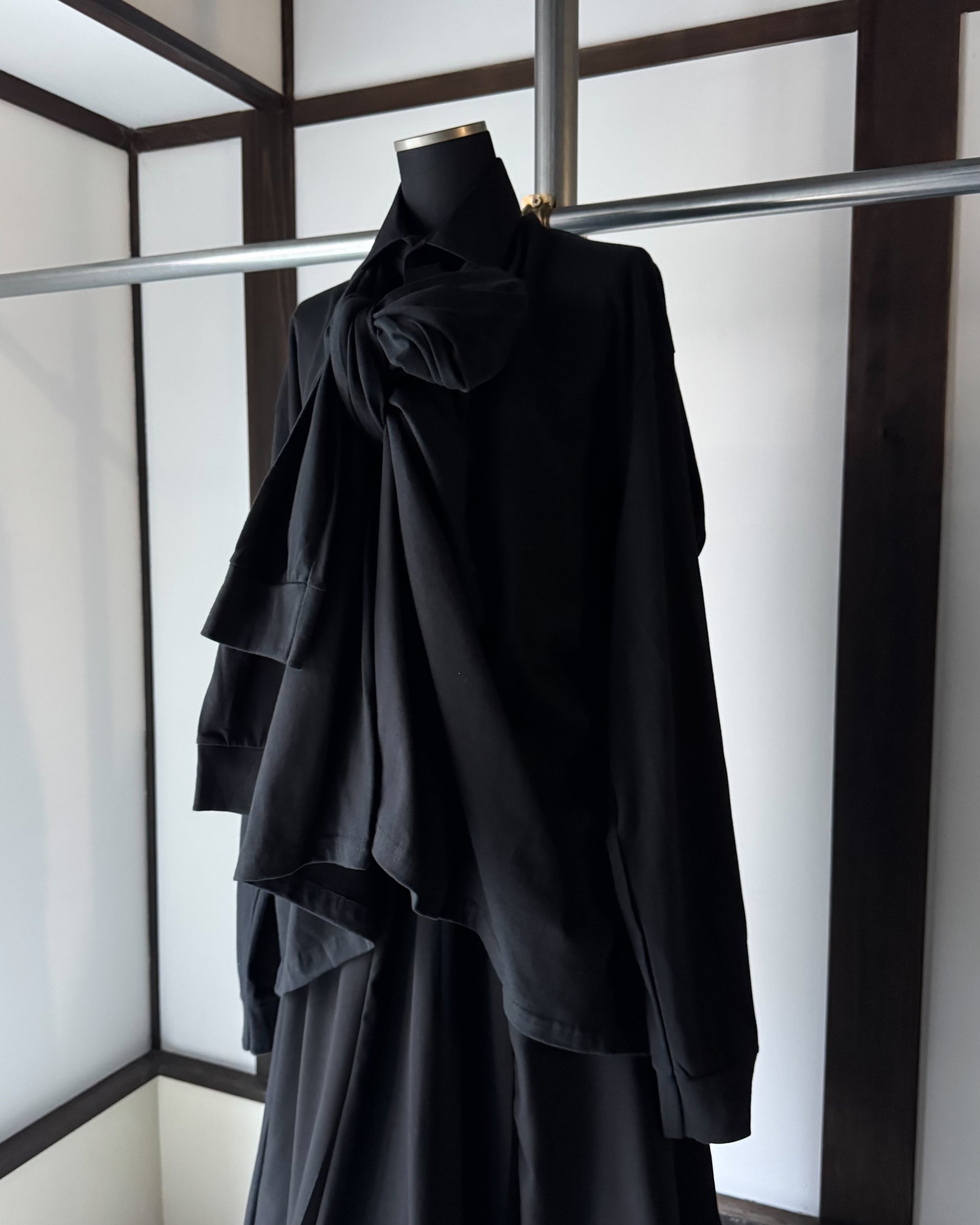 ID25-032-F / docking avant-garde shirt【B】