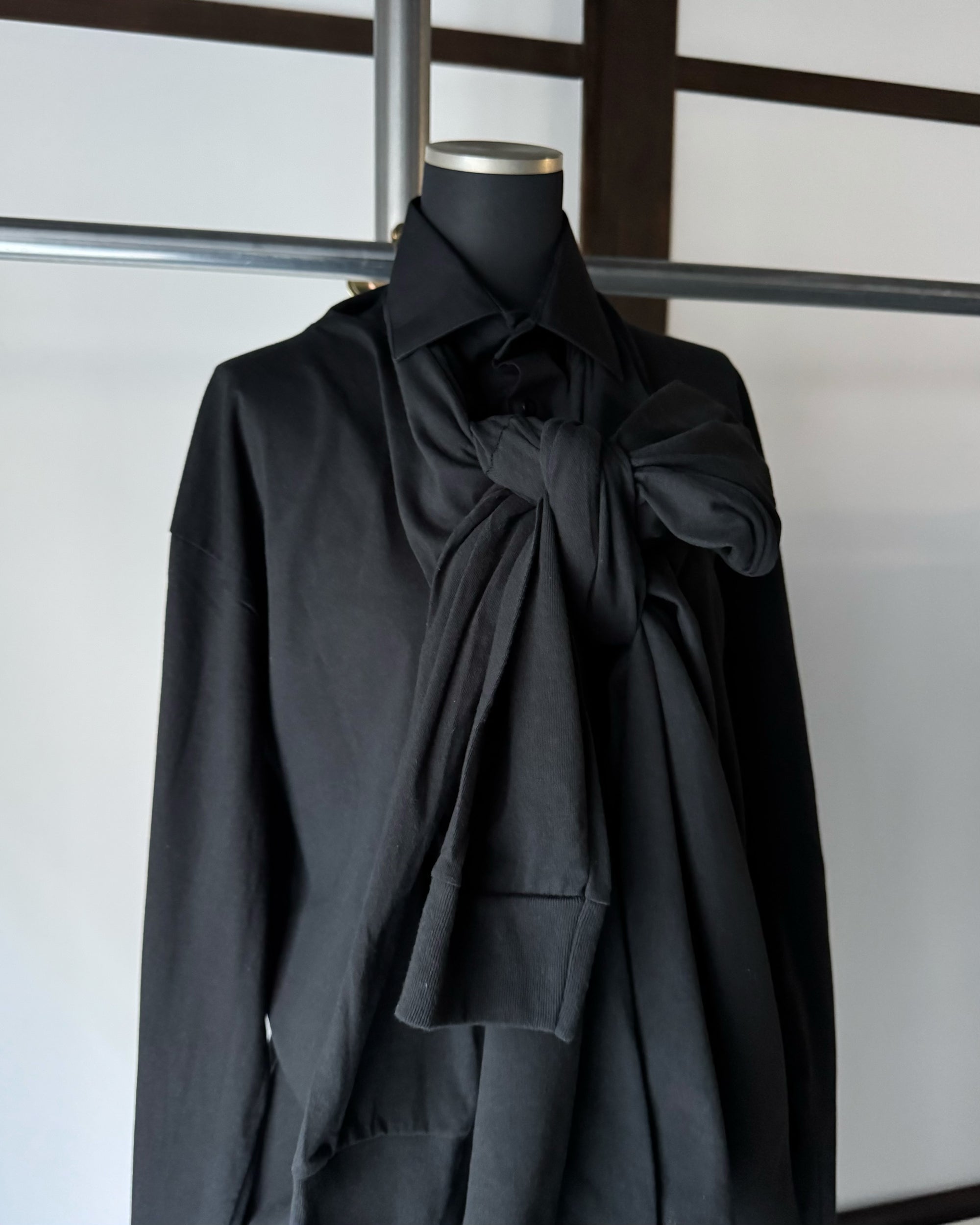 ID25-032-F / docking avant-garde shirt【B】