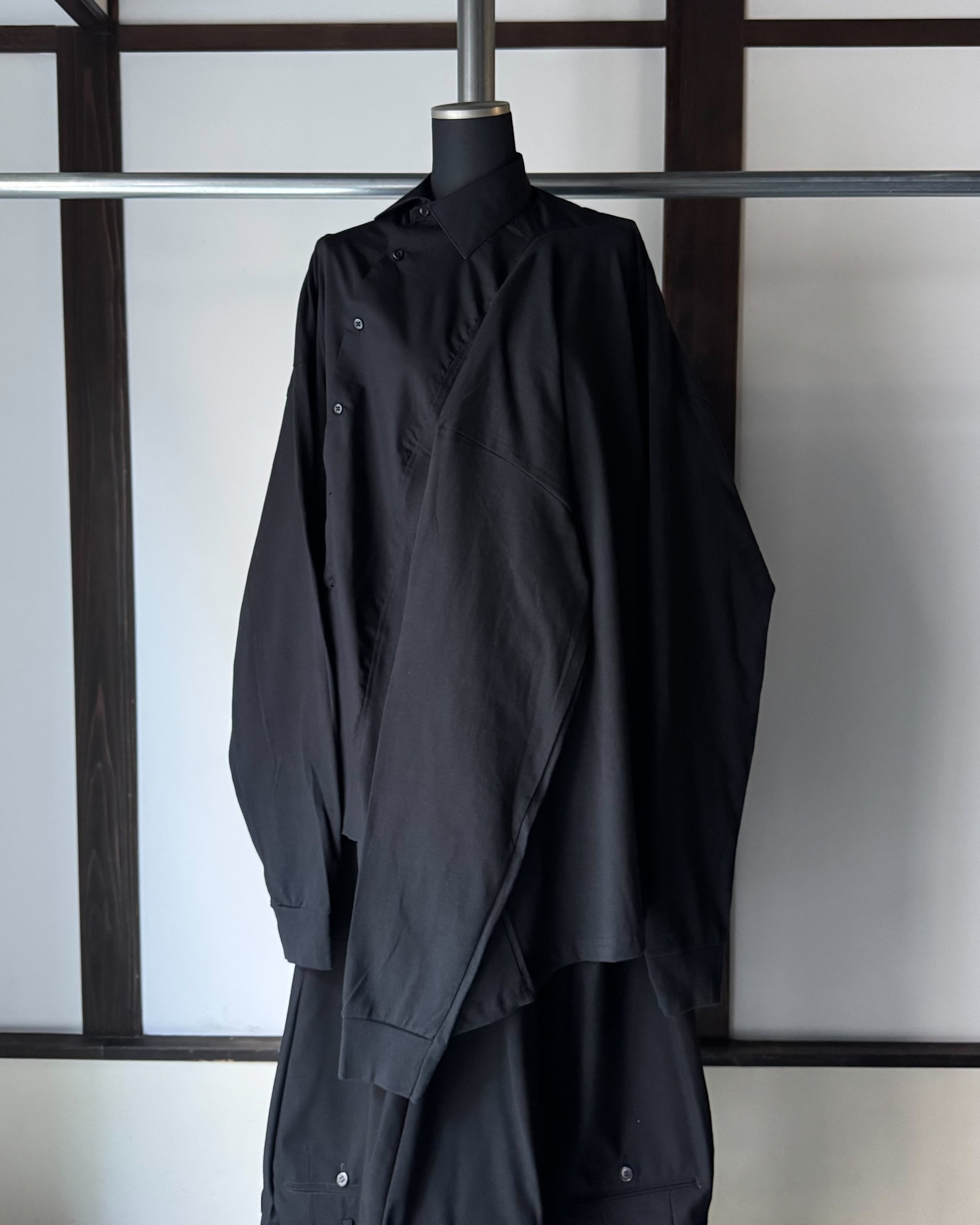 ID25-032-F / docking avant-garde shirt【B】