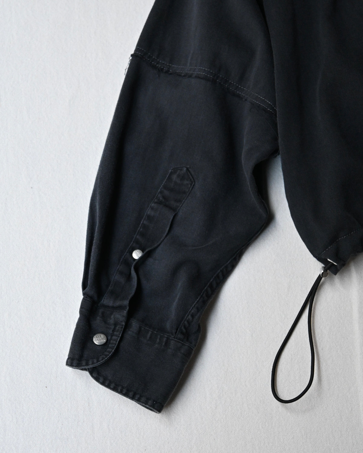 ID26-014-07-F / denim frill shirt【E】